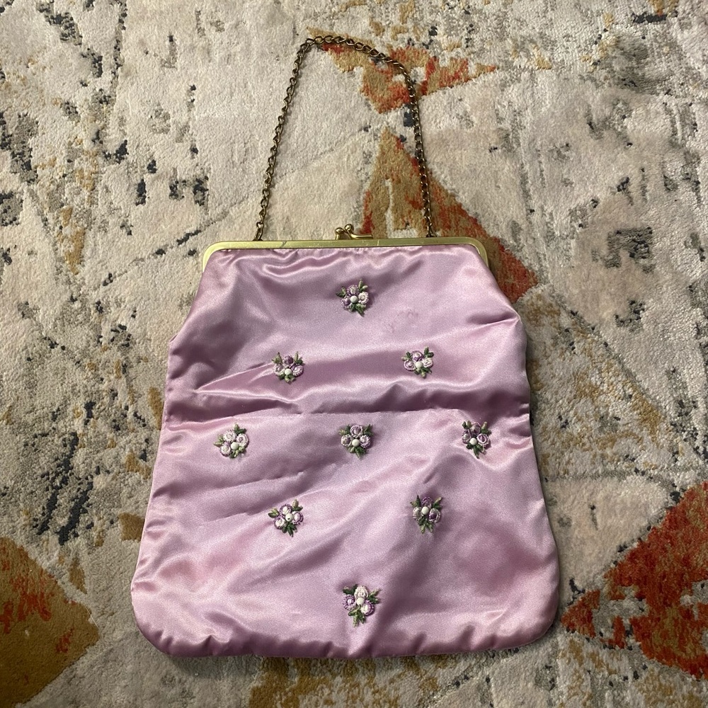 Silk mini purse